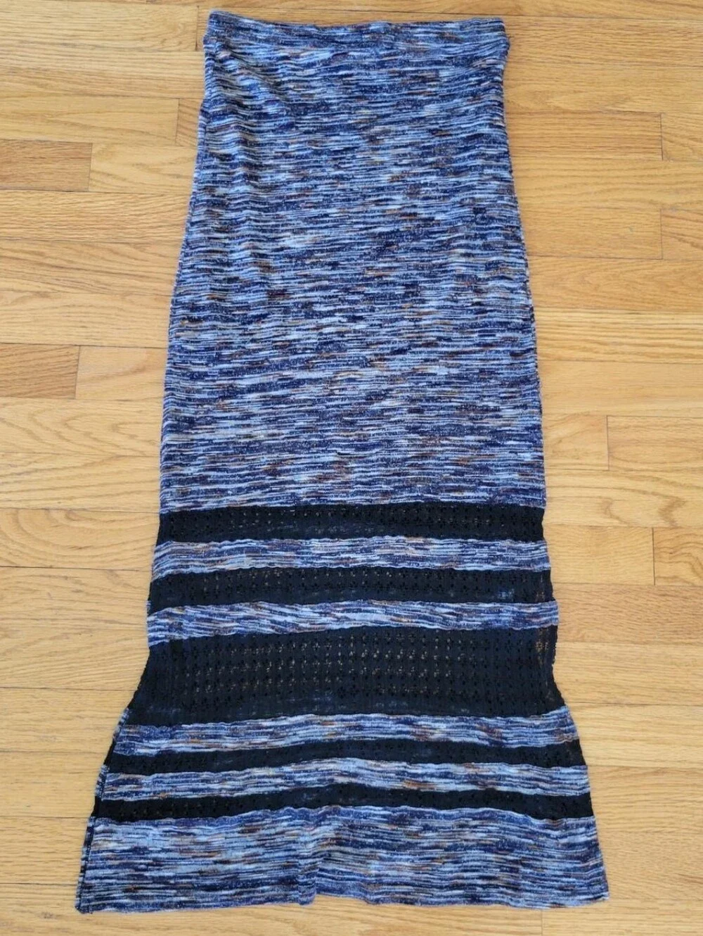 Mystree | Heathered Knit Maxi Skirt